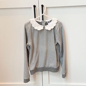 Janie and Jack Girls Sweatshirt, Size 7
